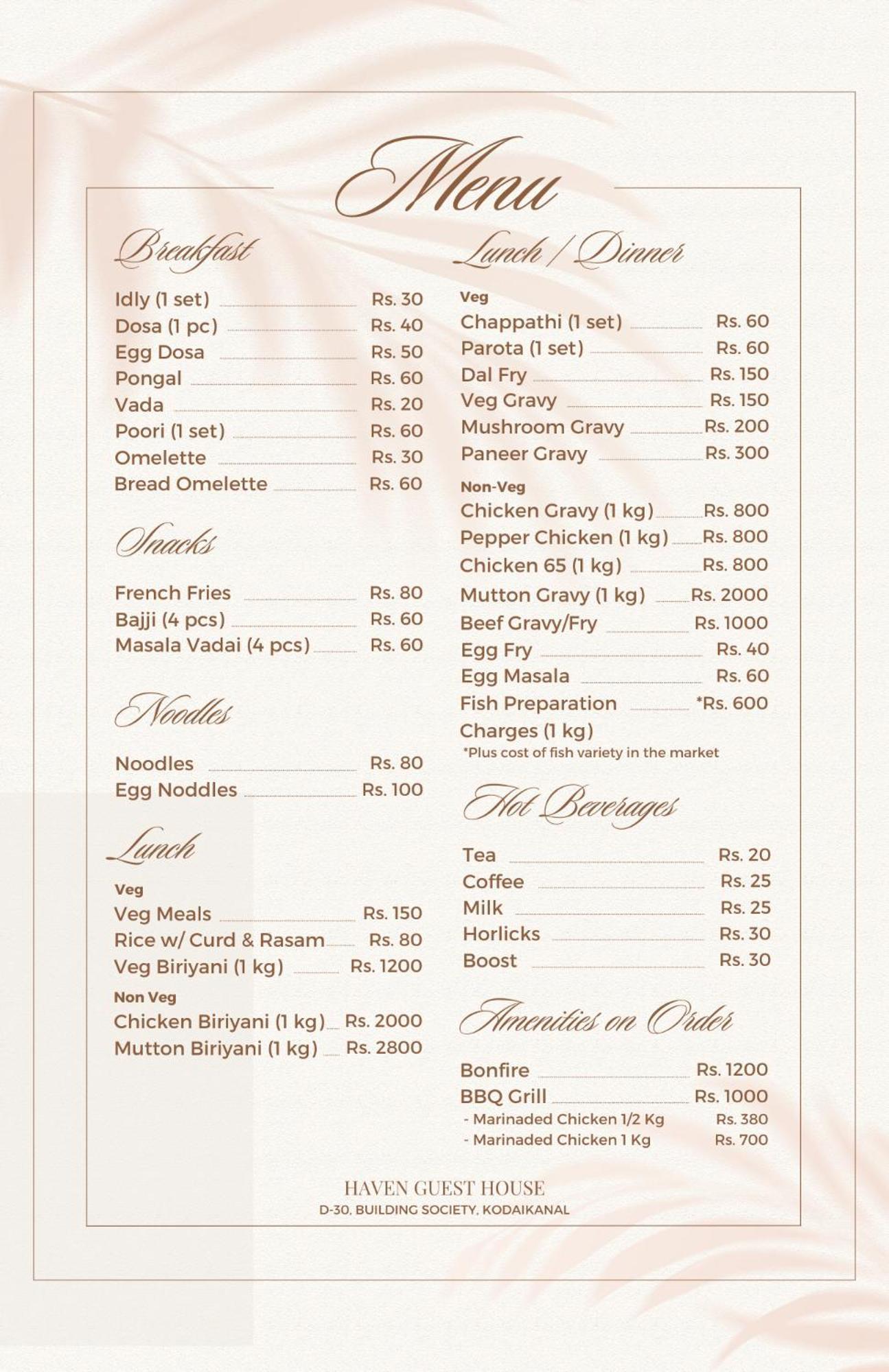 Haven Guest House كوديكانال المظهر الخارجي الصورة